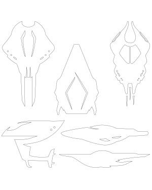 Alien Ship Patterns