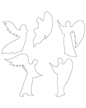 Angel Side View Patterns