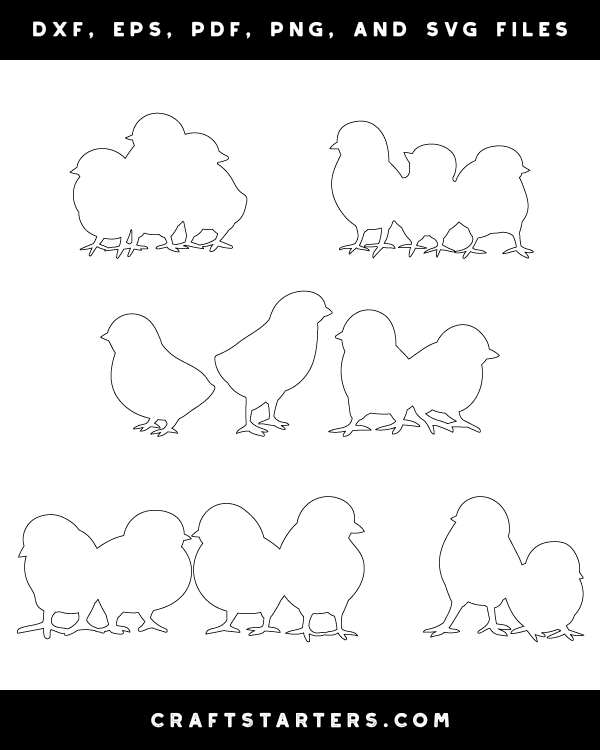Baby Chicks Patterns