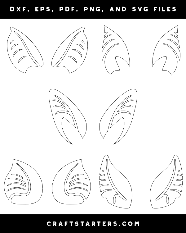 Bat Ears Patterns