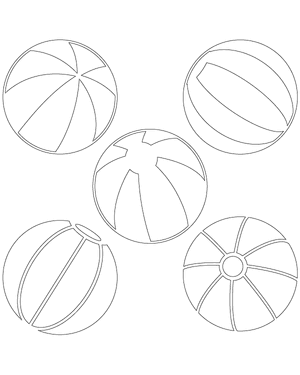 Beach Ball Patterns