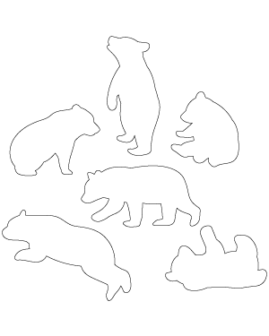 Bear Cub Patterns