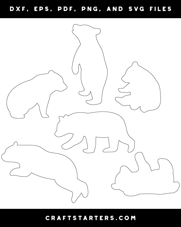 Bear Cub Patterns