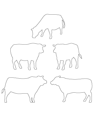 Beef Cow Patterns