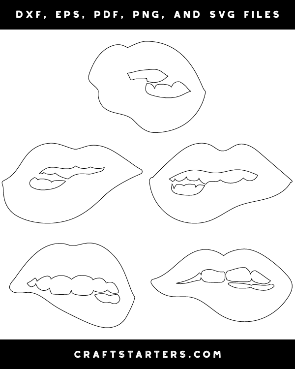 Biting Lips Patterns