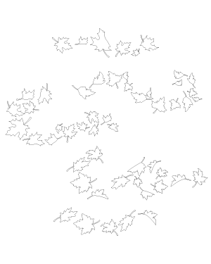 Blowing Maple Leaves Patterns