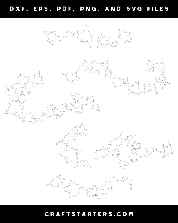 Blowing Maple Leaves Patterns