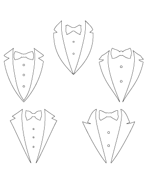 Bowtie and Tuxedo Patterns