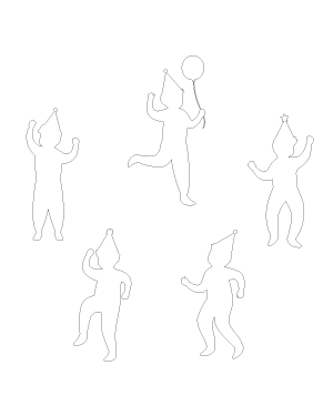 Boy In Party Hat Patterns
