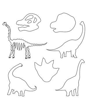Brachiosaurus Patterns