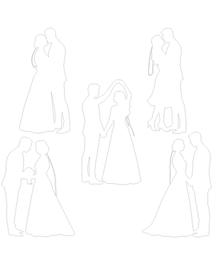 Bride and Groom Patterns