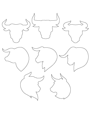 Bull Head Patterns