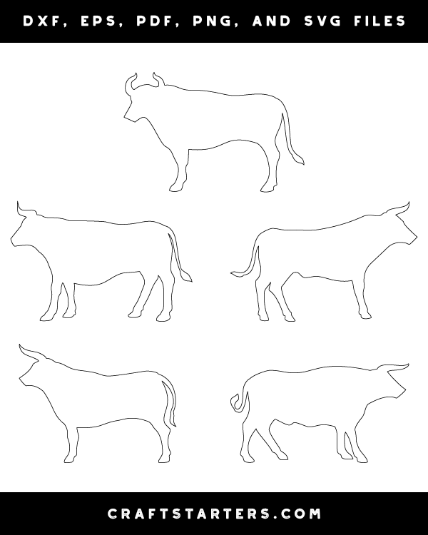 Bull Side View Patterns