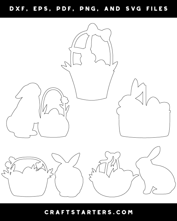 Bunny and Easter Basket Patterns