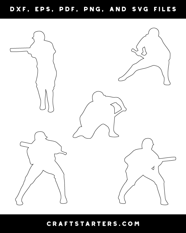 Bunting Baseball Player Patterns