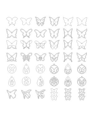 Butterfly Earring Patterns