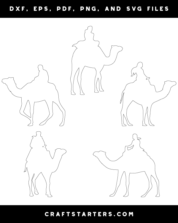 Camel And Rider Patterns