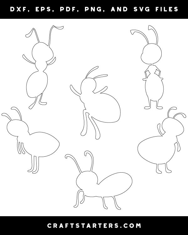 Cartoon Ant Patterns