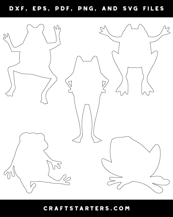 Cartoon Frog Patterns