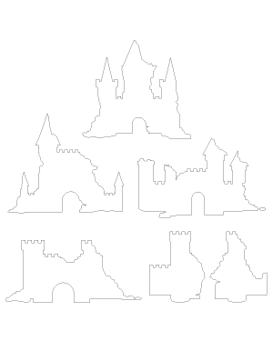 Castle Ruins Patterns