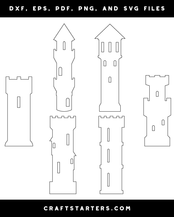 Castle Tower Patterns