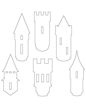 Castle Turret Patterns
