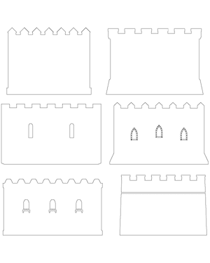 Castle Wall Patterns