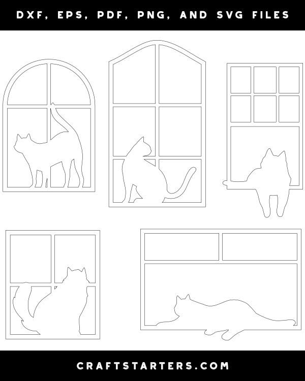 Cat In Window Patterns