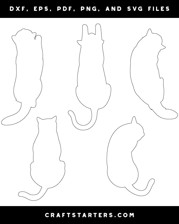 Cat Top View Patterns