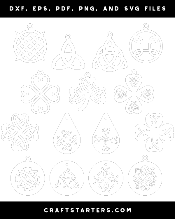 Celtic Knot Earring Patterns