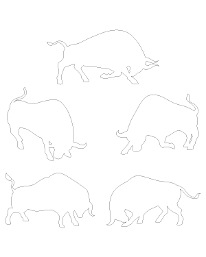 Charging Bull Patterns