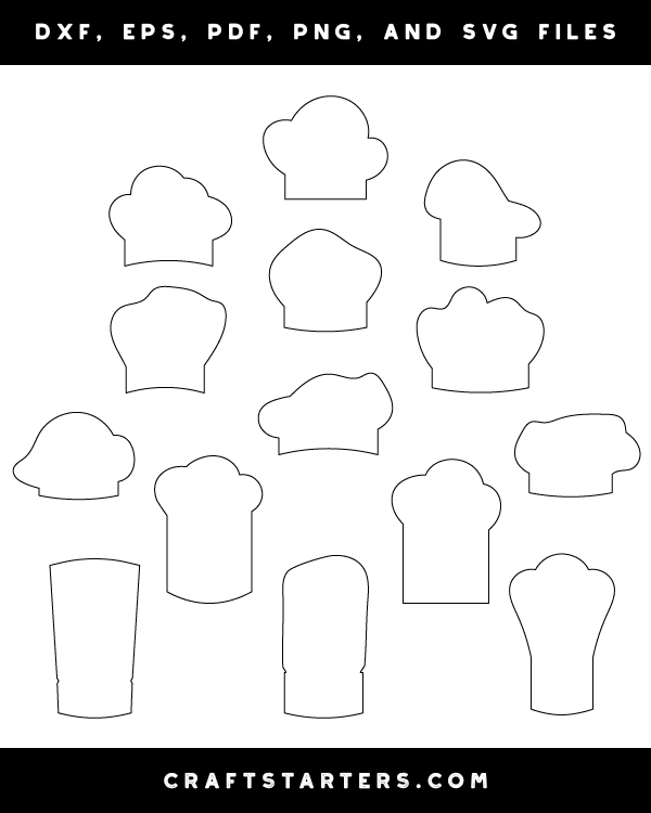 Chef Hat Patterns