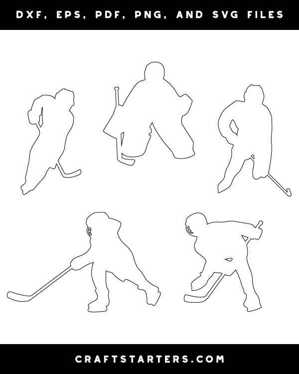 Child Hockey Player Patterns