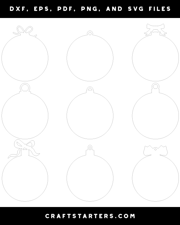 Christmas Ball Ornament Patterns