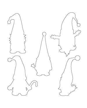 Christmas Gnome Patterns