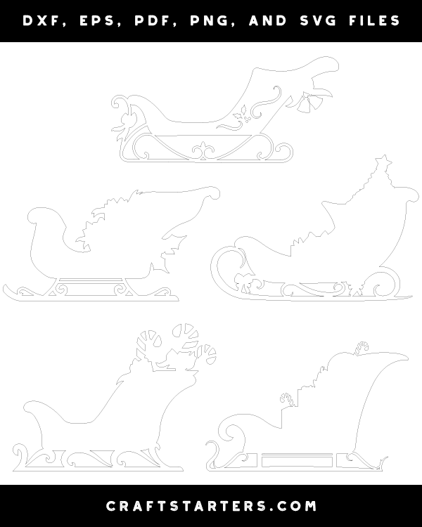 Christmas Sleigh Patterns