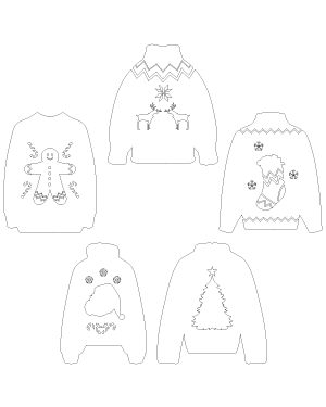 Christmas Sweater Patterns