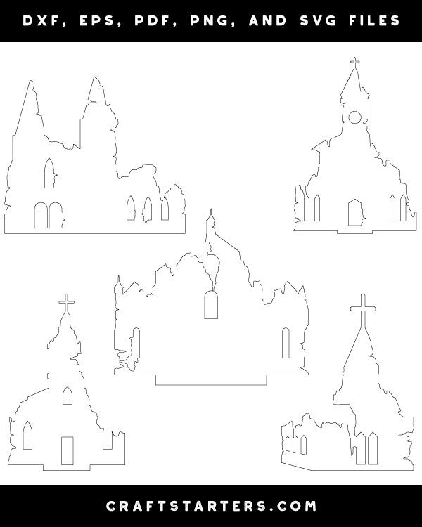 Church Ruins Patterns