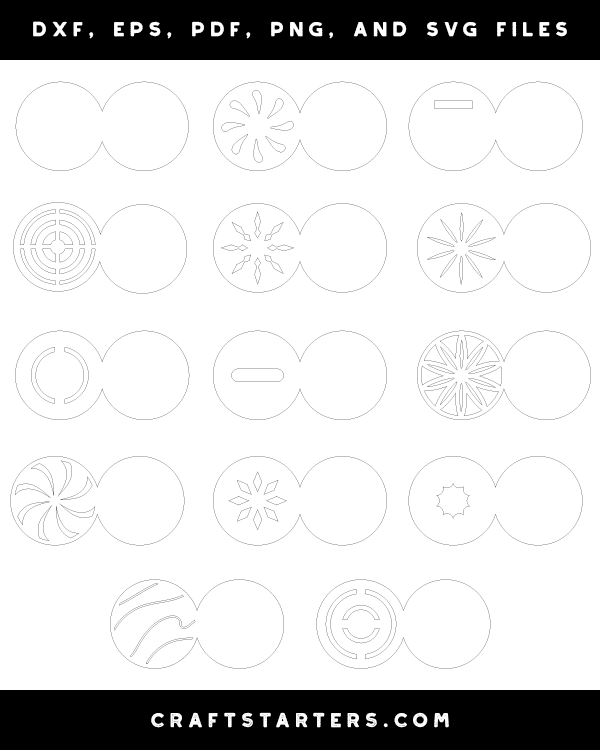 Circle-Shaped Card Patterns