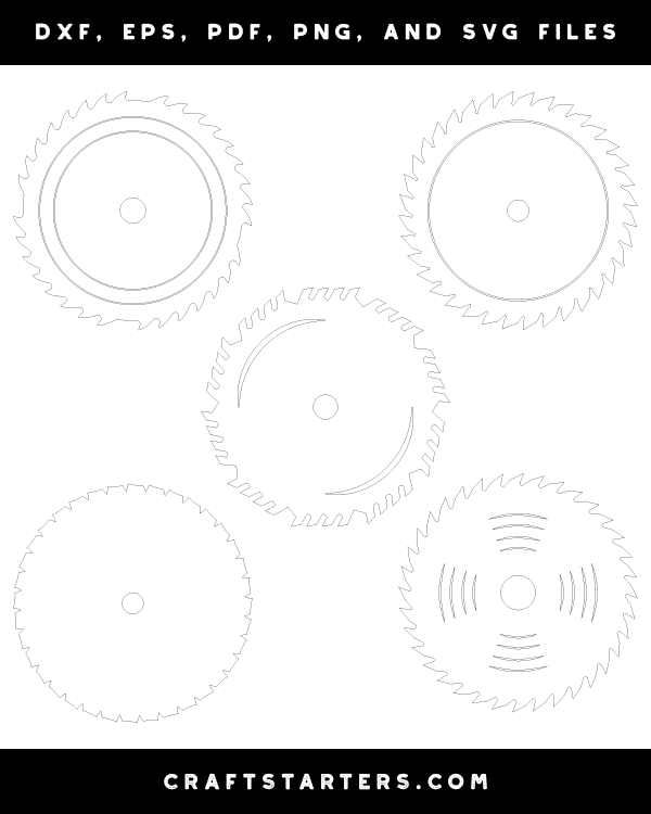 Circular Saw Blade Patterns