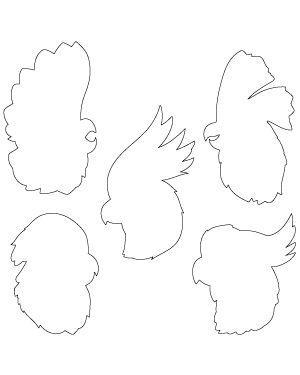 Cockatoo Head Patterns