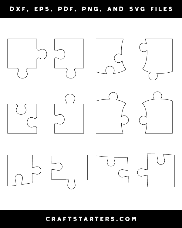 Corner Puzzle Piece Patterns