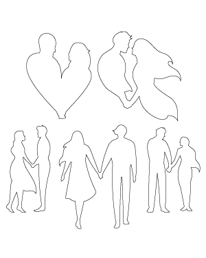 Couple Holding Hands Patterns
