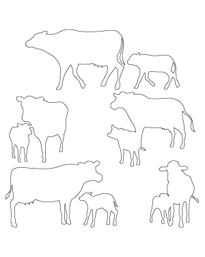 Cow and Calf Patterns