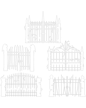 Creepy Gate Patterns