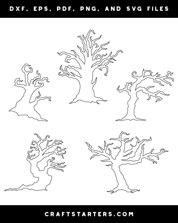 Creepy Tree Patterns