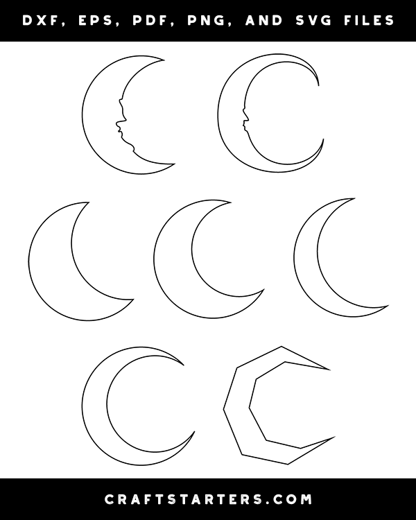 Crescent Moon Patterns