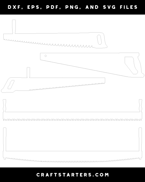 Crosscut Saw Patterns