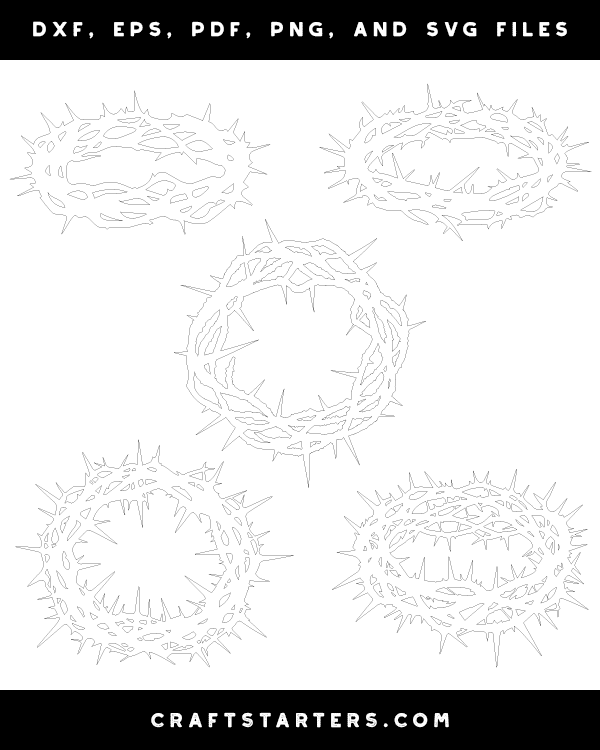 Crown of Thorns Patterns