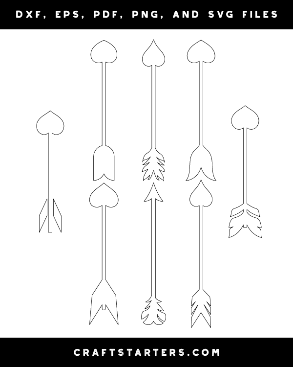 Cupid Arrow Patterns